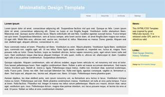 Preview of Minimalistic Template